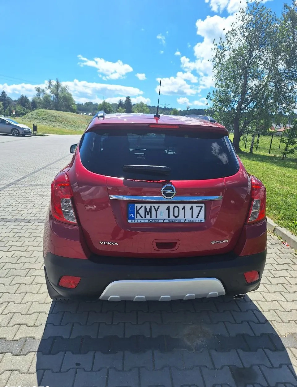 Opel Mokka cena 53900 przebieg: 181000, rok produkcji 2015 z Dobczyce małe 154